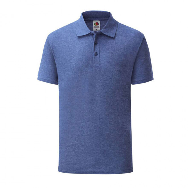 POLO HOMME PERSONNALISÉ 'MILFORD' - royal chiné
