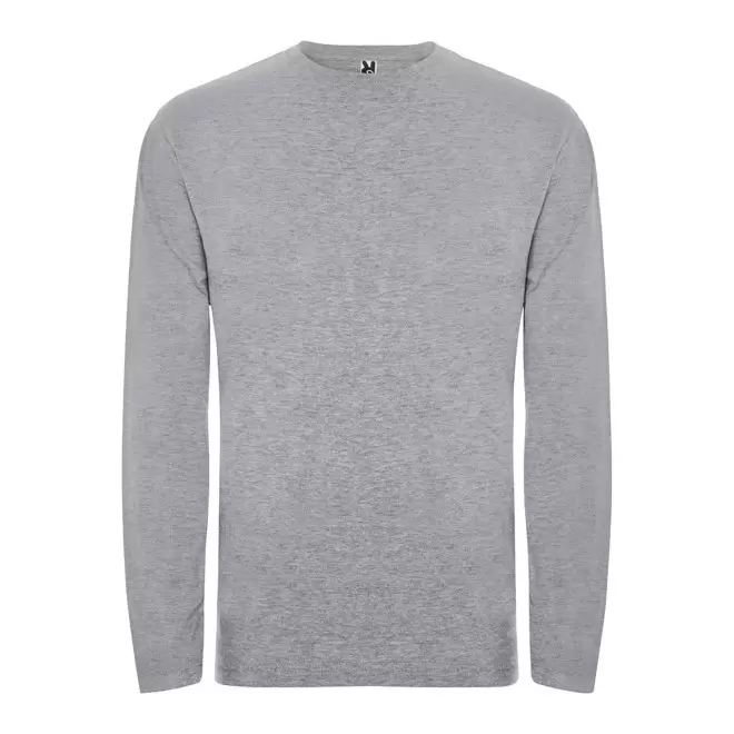 TEE-SHIRT HOMME ML COULEUR PERSONNALISABLE 'EXTREME' - gris chiné