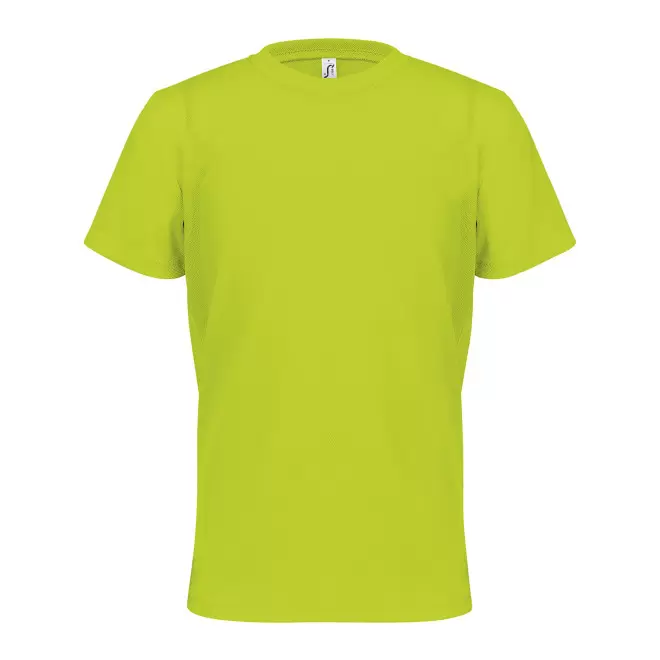 TEE-SHIRT PERSONNALISABLE DE SPORT ENFANT 'SPRINT' - jaune fluo