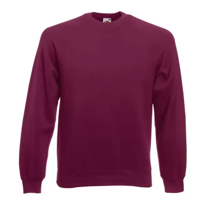 SWEAT PERSONNALISÉ MIXTE 'LURGAN' - bordeaux
