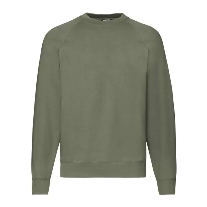 SWEAT PERSONNALISÉ MIXTE 'LURGAN' - vert olive
