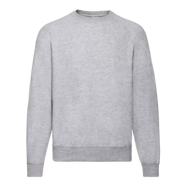 SWEAT PERSONNALISÉ MIXTE 'LURGAN' - gris chiné