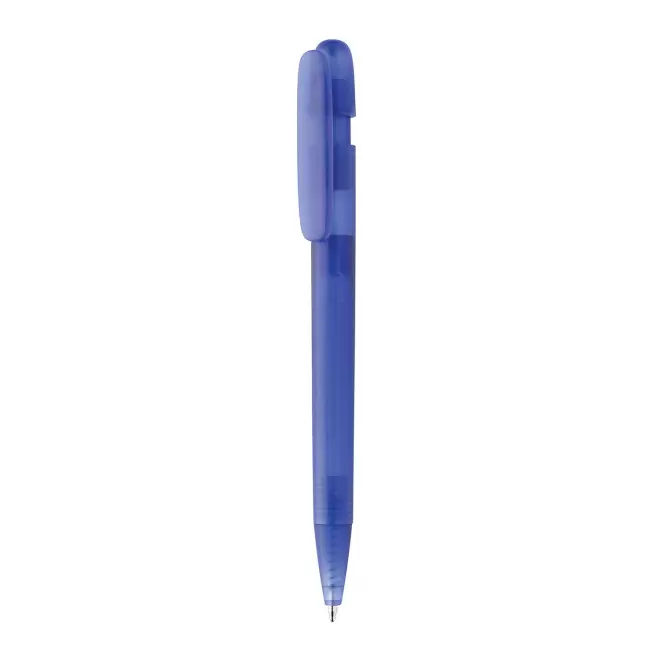 STYLO RECYCLE TRANSPARENT PERSONNALISE 'DIVIN' - bleu