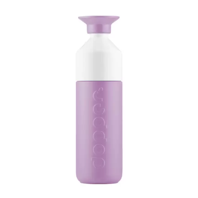 BOUTEILLE EN MÉTAL PERSONNALISÉE DOPPER® 580ML 'LOSTRI' - lilas