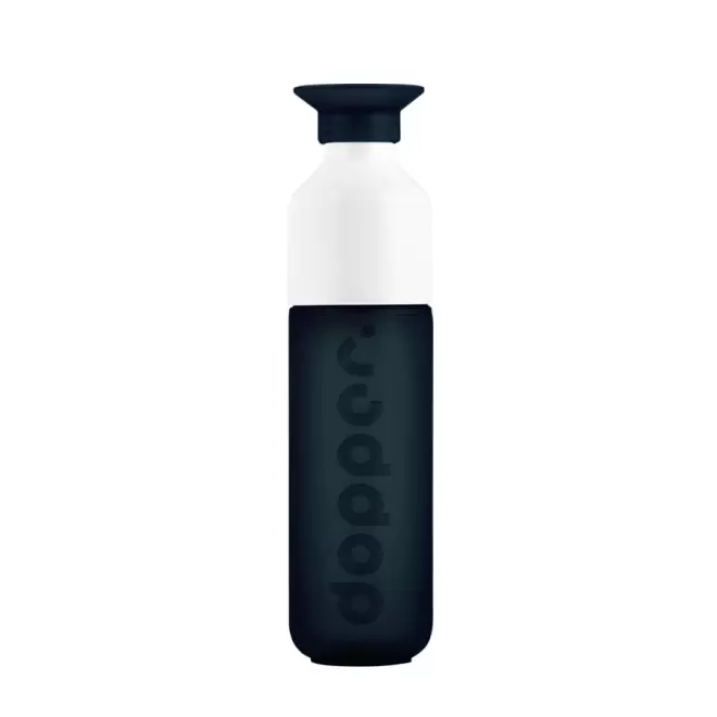 BOUTEILLE PERSONNALISÉE DOPPER  ORIGINAL® 450ML 'LOSTRI' - noir