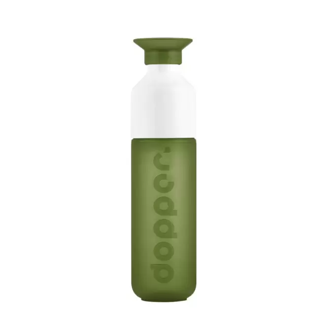 BOUTEILLE PERSONNALISÉE DOPPER  ORIGINAL® 450ML 'LOSTRI' - vert forêt