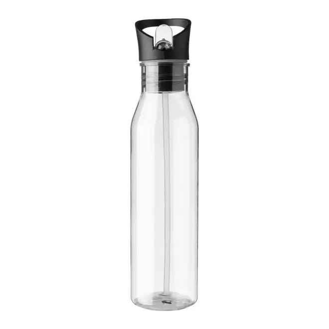 BOUTEILLE RPET PERSONNALISABLE 730ML AVEC PAILLE 'SIMCOE' - transparent