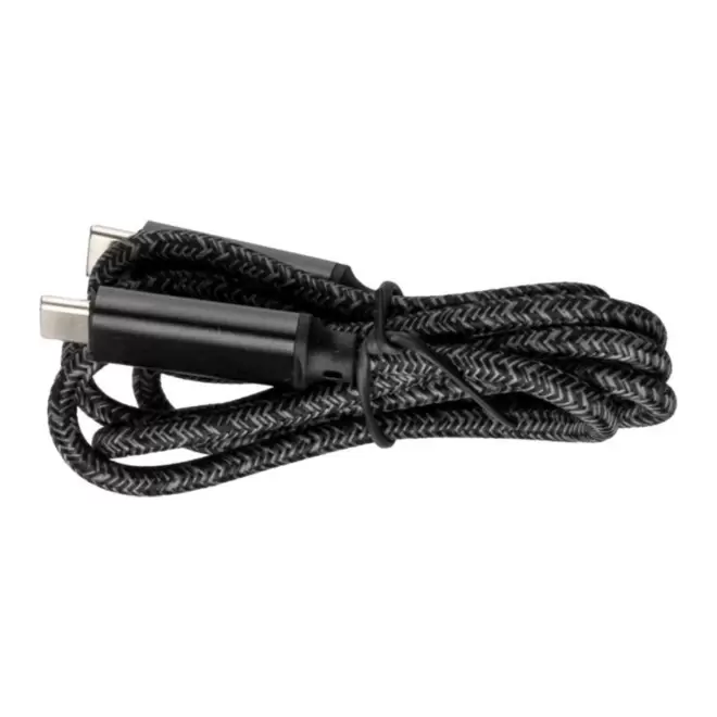CABLE DE CHARGE ET TRANSFERT PERSONNALISABLE 'SPOD 100W' - noir
