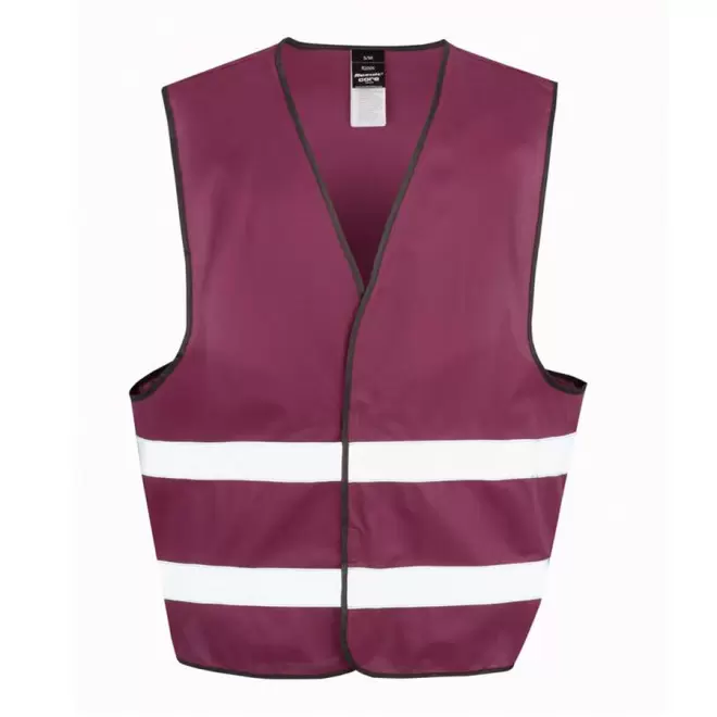 GILET DE SÉCURITÉ PUBLICITAIRE 'ARMILLA' - bordeaux