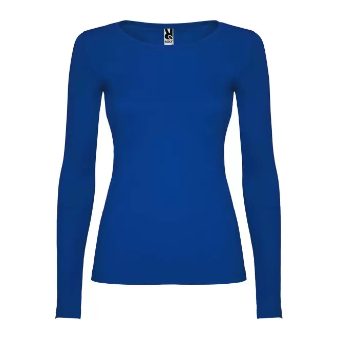 TEE-SHIRT FEMME ML COULEUR PERSONNALISABLE 'EXTREME' - bleu royal