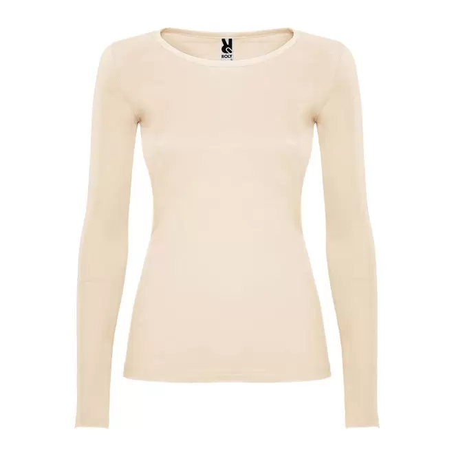 TEE-SHIRT FEMME ML COULEUR PERSONNALISABLE 'EXTREME' - sable