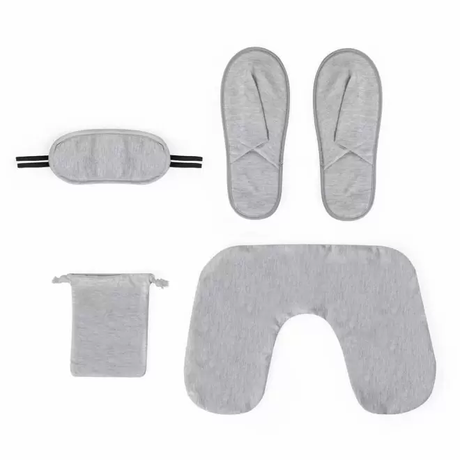 SET DE VOYAGE PERSONNALISE 'BYEBYE' - gris