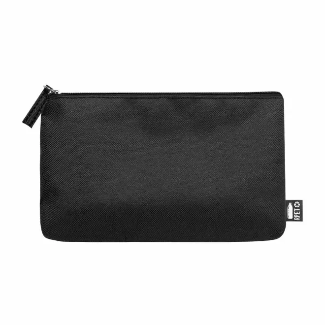 TROUSSE POCHETTE PERSONNALISEE EN RPET 'KUNSY' - noir