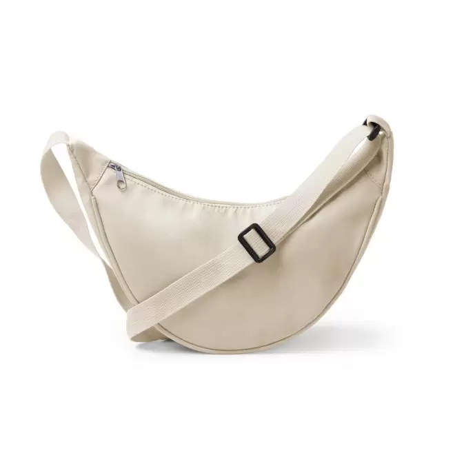 SAC BANANE NYLON RECYCLE PERSONNALISABLE 'POKY' - beige