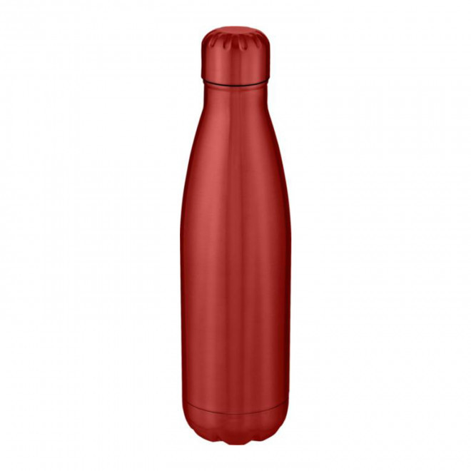 BOUTEILLE PERSONNALISÉE ISOTHERME 500ML 'COVER' - rouge