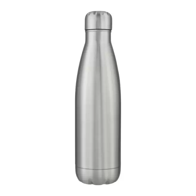 BOUTEILLE PERSONNALISÉE ISOTHERME 500ML 'COVER' - argenté