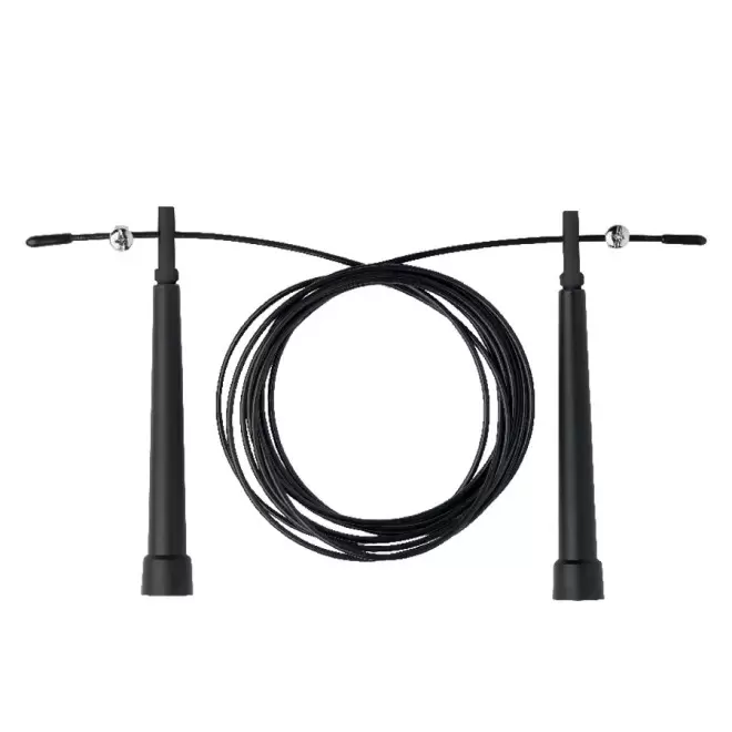 CORDE À SAUTER PERSONNALISÉE 'SPOUR' - noir