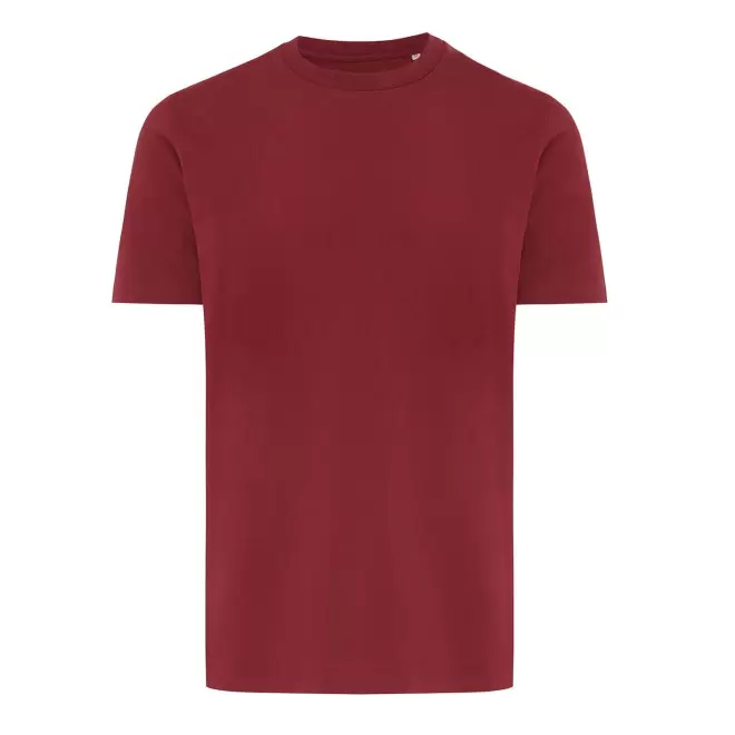 TEE-SHIRT MIXTE PERSONNALISABLE 'BRETT' - bordeaux