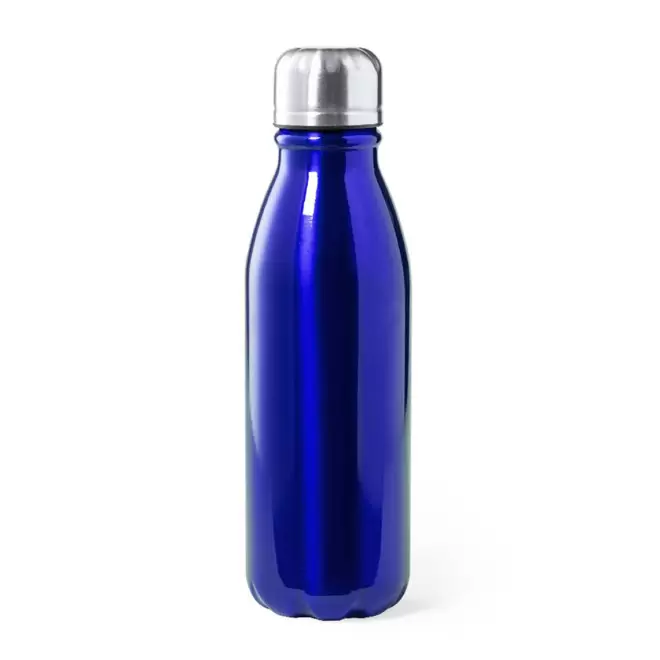 BOUTEILLE EN ALUMINIUM 550ML PERSONNALISABLE 'FIERRA' - bleu