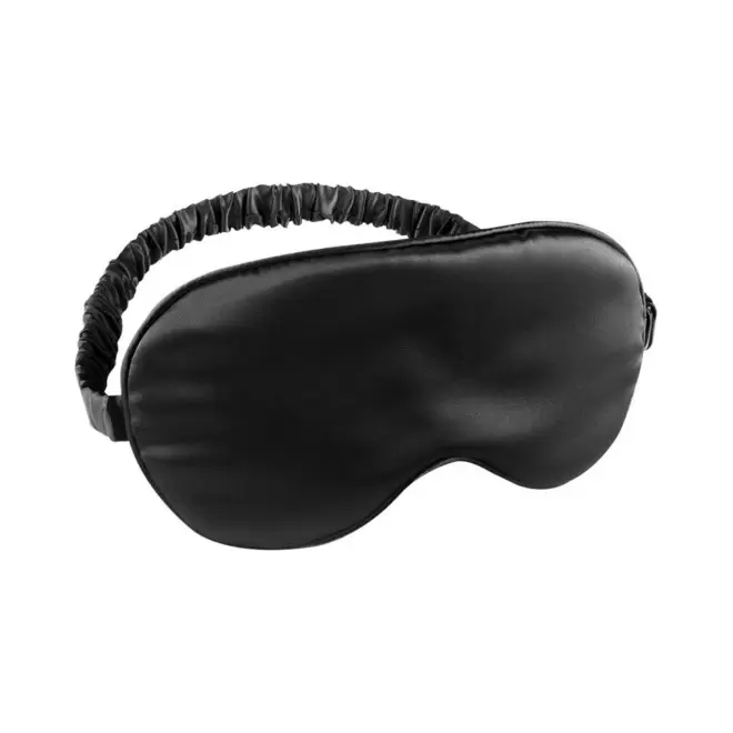 MASQUE EN SATIN PERSONNALISE 'MAEVA' - noir