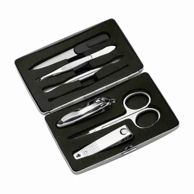 SET DE MANUCURE PERSONNALISE 'ONGLES' - argenté
