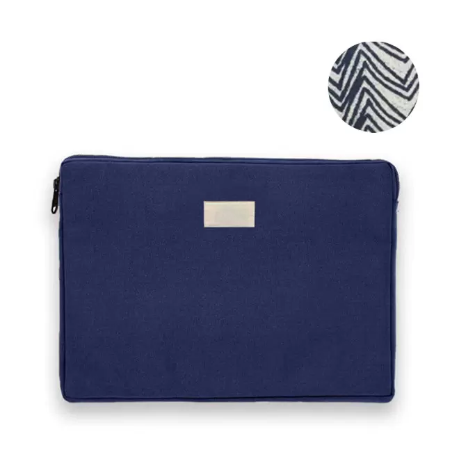 HOUSSE PERSONNALISABLE TAILLE M STUDIO BY HINDBAG 'LEO' - marine