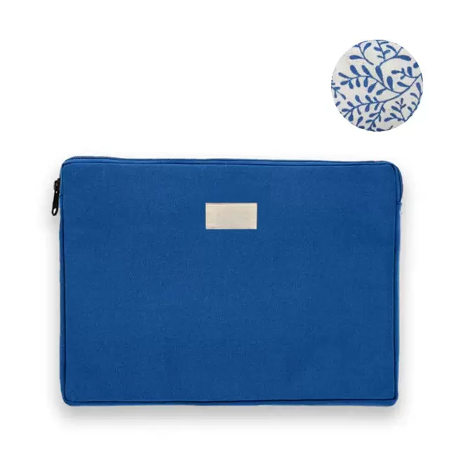 HOUSSE PERSONNALISABLE TAILLE M STUDIO BY HINDBAG 'LEO' - bleu roi