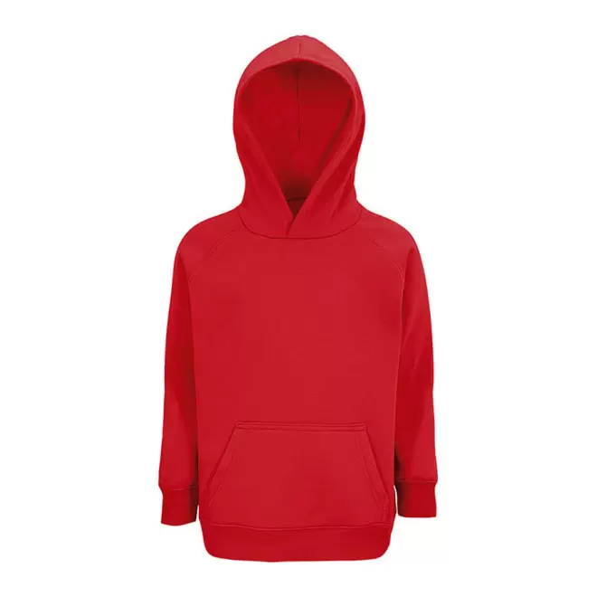 SWEAT-SHIRT ENFANT PERSONNALISÉ CAPUCHE 'STELLAR KIDS' - rouge