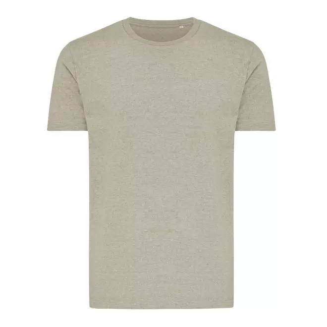 TEE-SHIRT MIXTE PERSONNALISABLE 'BRETT' - vert chiné
