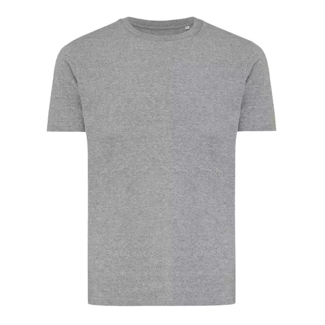 TEE-SHIRT MIXTE PERSONNALISABLE 'BRETT' - gris foncé chiné