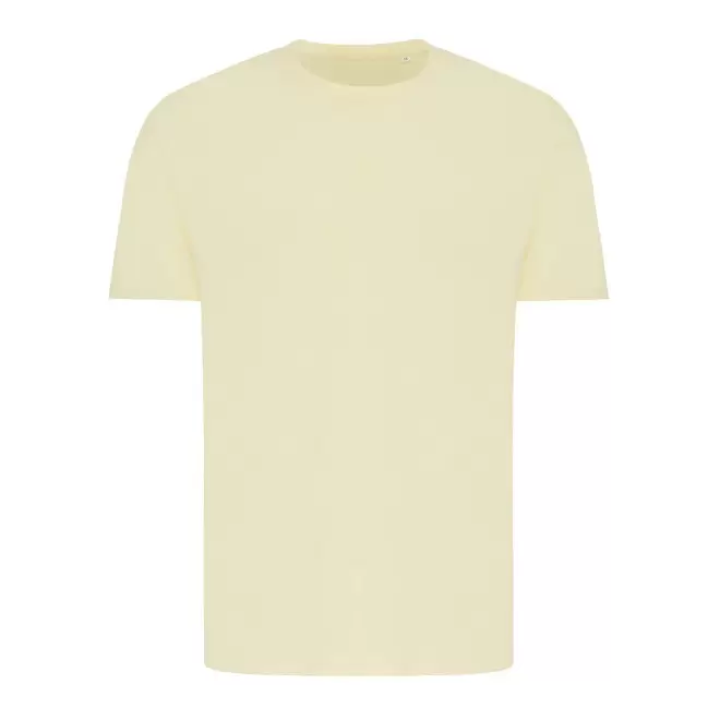 TEE-SHIRT MIXTE PERSONNALISABLE 'BRETT' - jaune pâle