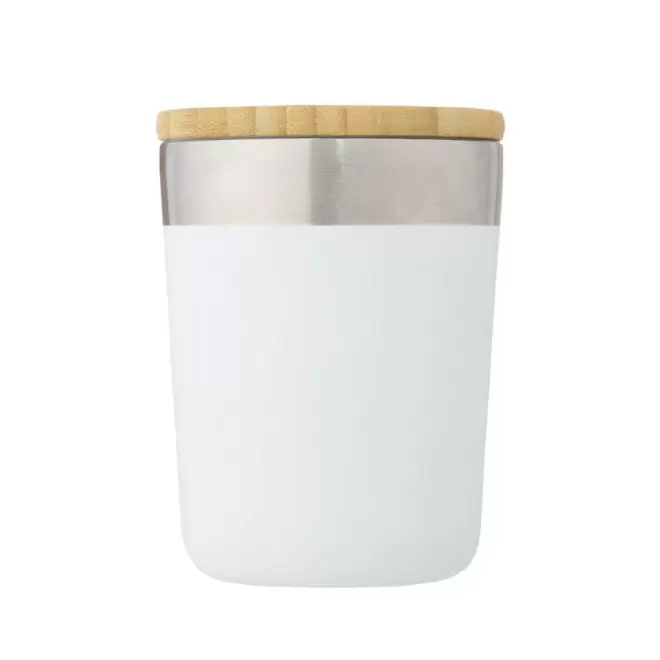 MUG PERSONNALISÉ ISOTHERME 300 ML 'LIRANA' - blanc