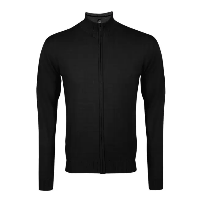 GILET ZIPPÉ HOMME PERSONNALISÉ 'GORDON'   - noir