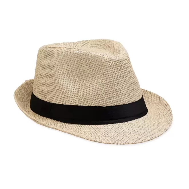 CHAPEAU PERSONNALISABLE 'COBOCHIC PAILLE COLOR' - beige