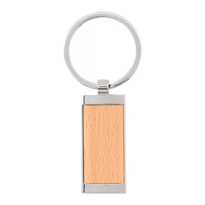 PORTE-CLÉS PERSONNALISÉ EN BOIS 'KEYWOOD'  - rectangle