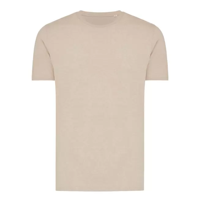 TEE-SHIRT MIXTE PERSONNALISABLE 'BRETT' - beige chiné