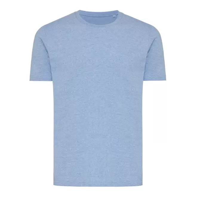 TEE-SHIRT MIXTE PERSONNALISABLE 'BRETT' - bleu chiné