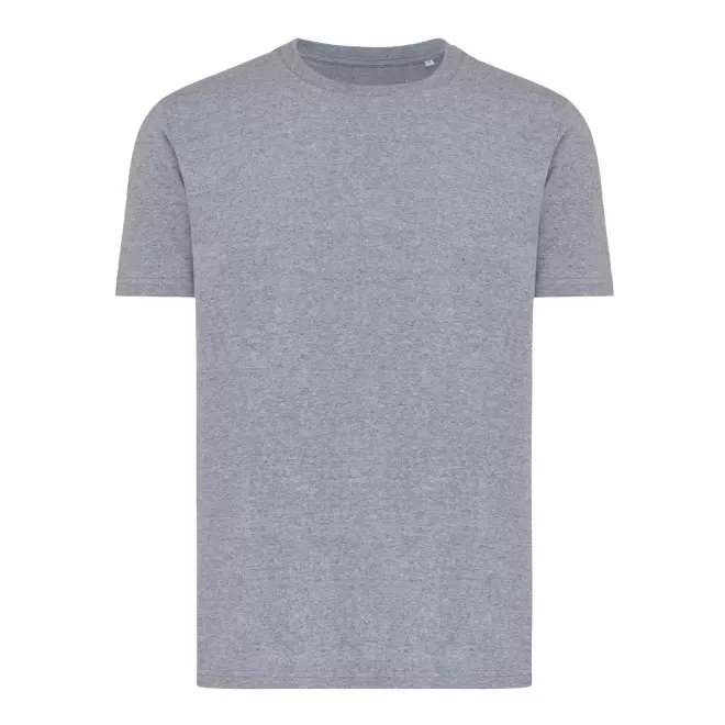 TEE-SHIRT MIXTE PERSONNALISABLE 'BRETT' - marine chiné