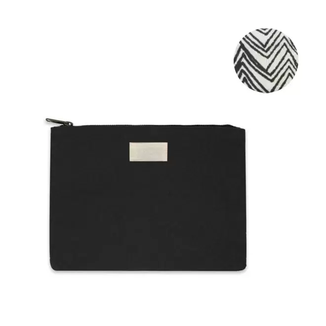 POCHETTE PERSONNALISABLE TAILLE S HINDBAG 'COLETTE' - noir