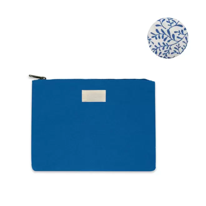 POCHETTE PERSONNALISABLE TAILLE S HINDBAG 'COLETTE' - bleu roi