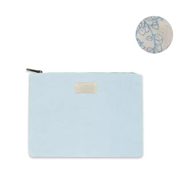 POCHETTE PERSONNALISABLE TAILLE S HINDBAG 'COLETTE' - azur
