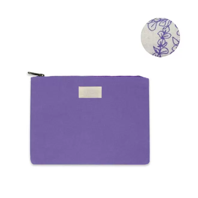 POCHETTE PERSONNALISABLE TAILLE S HINDBAG 'COLETTE' - lavande
