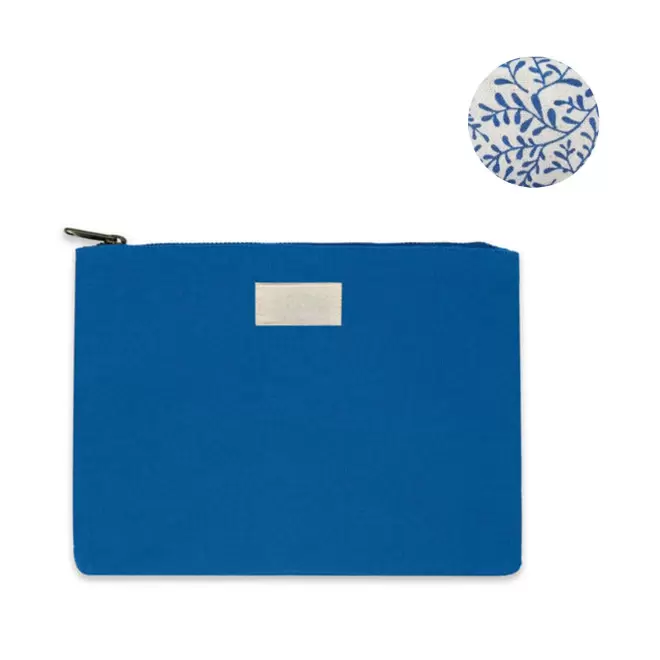 POCHETTE PERSONNALISABLE TAILLE M HINDBAG 'COLETTE' - bleu roi