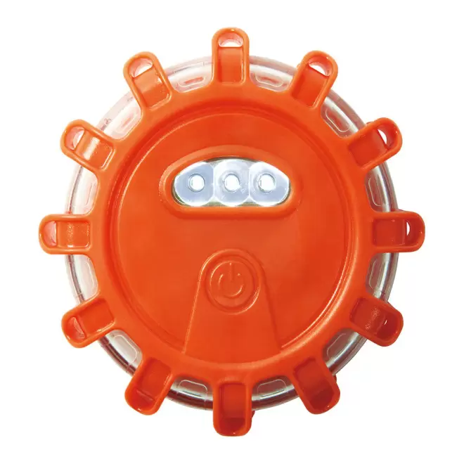 LAMPE D'URGENCE PERSONNALISABLE 'HATALUMI' - orange