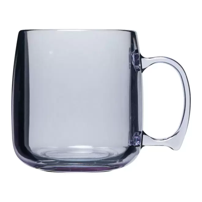 MUG PERSONNALISÉ EN PLASTIQUE CLASSIC 300 ML 'PAKTI' - transparent