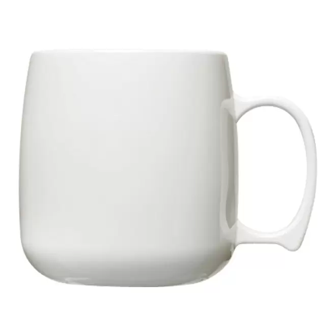 MUG PERSONNALISÉ EN PLASTIQUE CLASSIC 300 ML 'PAKTI' - blanc