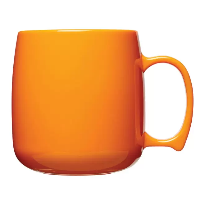 MUG PERSONNALISÉ EN PLASTIQUE CLASSIC 300 ML 'PAKTI' - orange