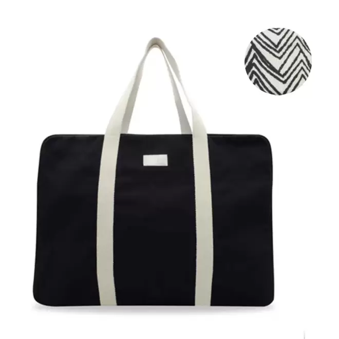 SAC VOYAGE PERSONNALISABLE STUDIO BY HINDBAG 'GABRIEL' - noir