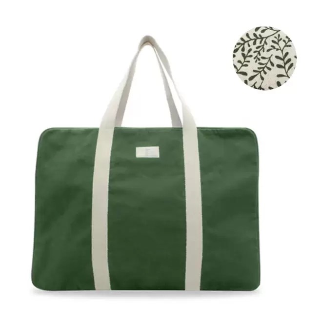 SAC VOYAGE PERSONNALISABLE STUDIO BY HINDBAG 'GABRIEL' - olive