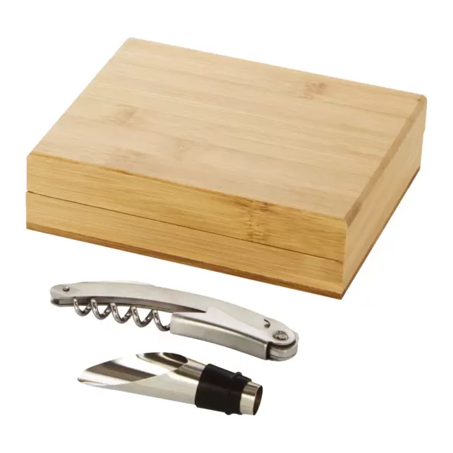 COFFRET À VIN PERSONNALISÉ 2 PIÈCES 'MINI CAJA' - bois
